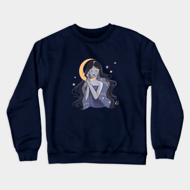 Celestial Beauty Crewneck Sweatshirt by Art_byKay